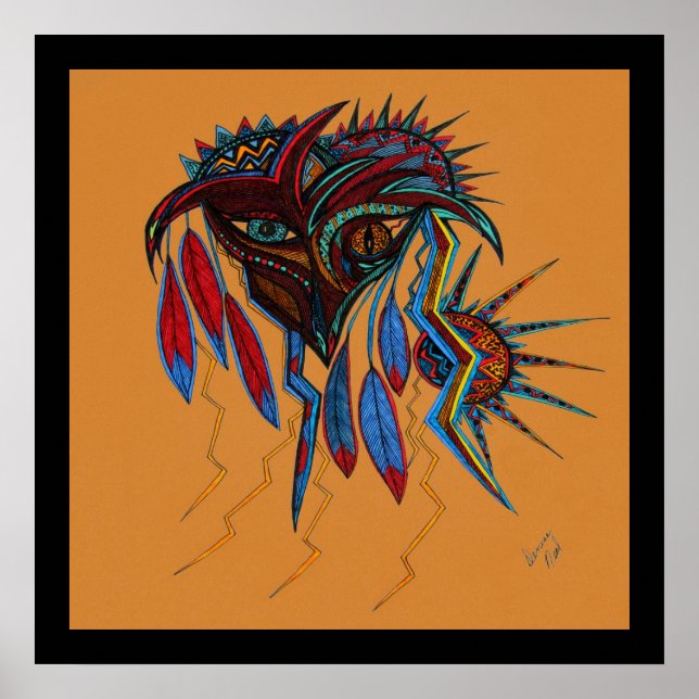 Poster Esprit guerrier (Devant)