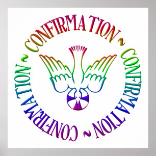 Poster Esprit Saint - Confirmation