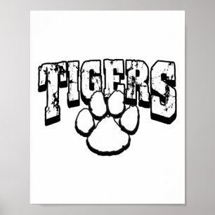 Poster Esprit Scolaire Tigers Ck Pour La Rentrée Scolaire