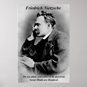 Poster Esprits de Friedrich Nietzsche d'affiches de