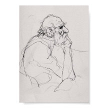 Esquisse de portrait de philosophe artistique - Pr