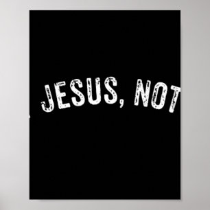 Poster Essayez Jésus Pas Moi Chemise Hommes Femmes Drôle