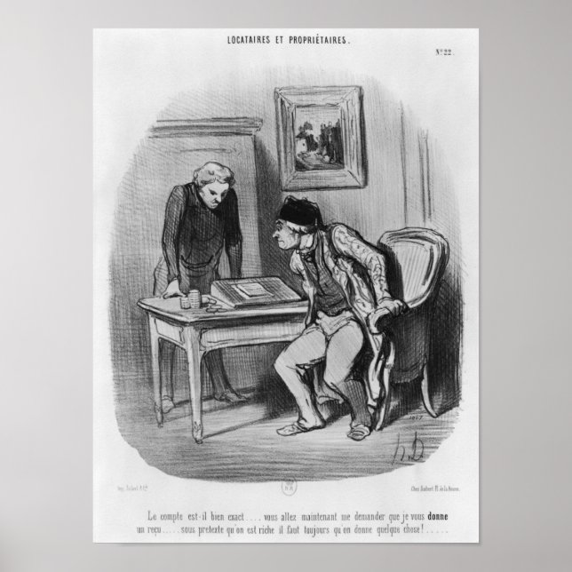 Poster Est-ce le bon montant ?" (Devant)
