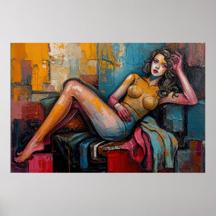 Poster « Est-ce que celle-ci fonctionne » – Portrait de J