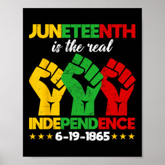 Poster Est-ce que la véritable fête de l'indépendance est