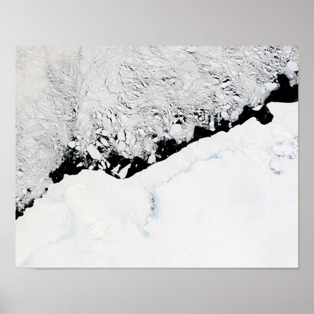 Poster Est de l'Antarctique - Terre-Neuve-et-Labrador (Devant)