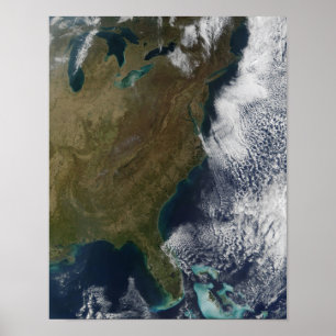 Poster Est des États-Unis