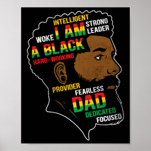 Poster Est Mon Fête de l'Indépendance Papa Noir Fêtes des