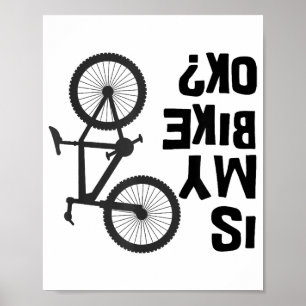 Poster Est Mon Vélo OK Funny VTT