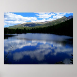 Poster Estes Park, CO Réflexion