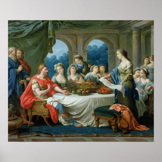 Poster Esther et Ahasuerus, c.1775-80 (Devant)