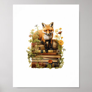 Poster Esthétique Cottagecore Avec Livre Mignon Goblincor