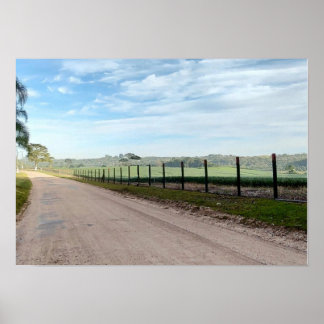 Poster Estrada Rural
