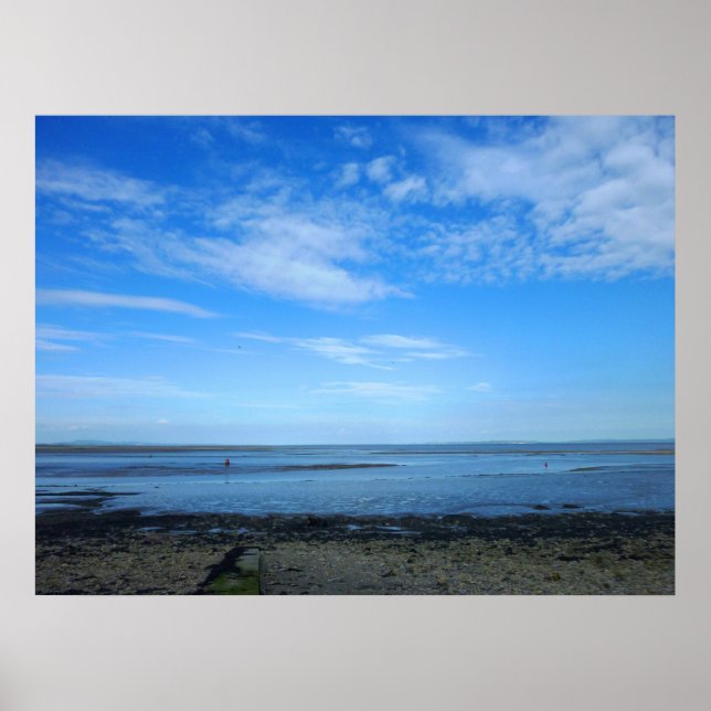 Poster Estuaire de Severn à Penarth (Devant)