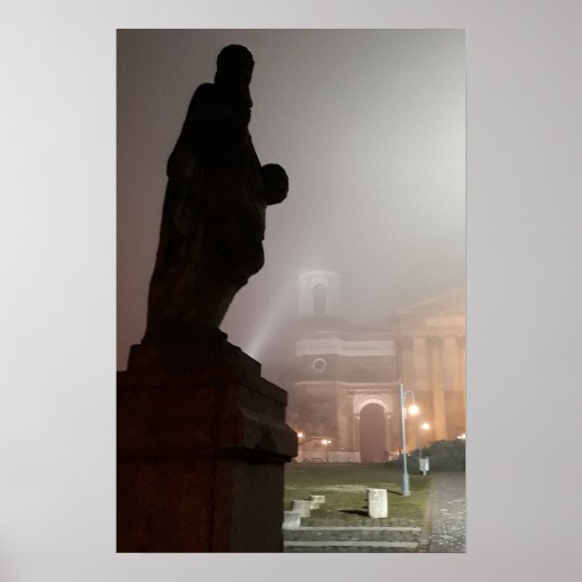 Poster Esztergom Hongrie (Devant)