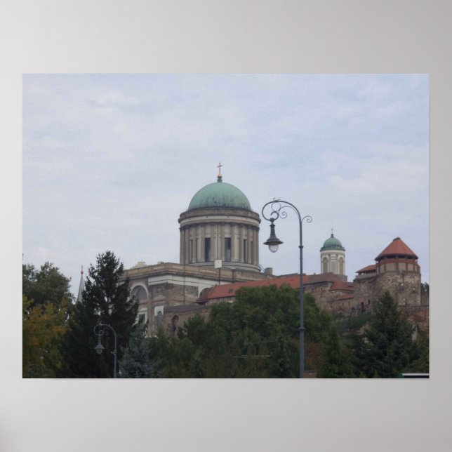 Poster Esztergom Hongrie (Devant)