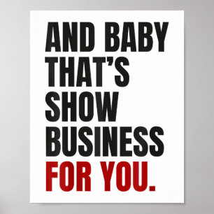 Poster Et Baby That’s Show Business For You _1