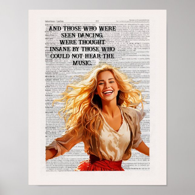 Poster Et ceux qui ont vu danser ~~~~~ (Devant)