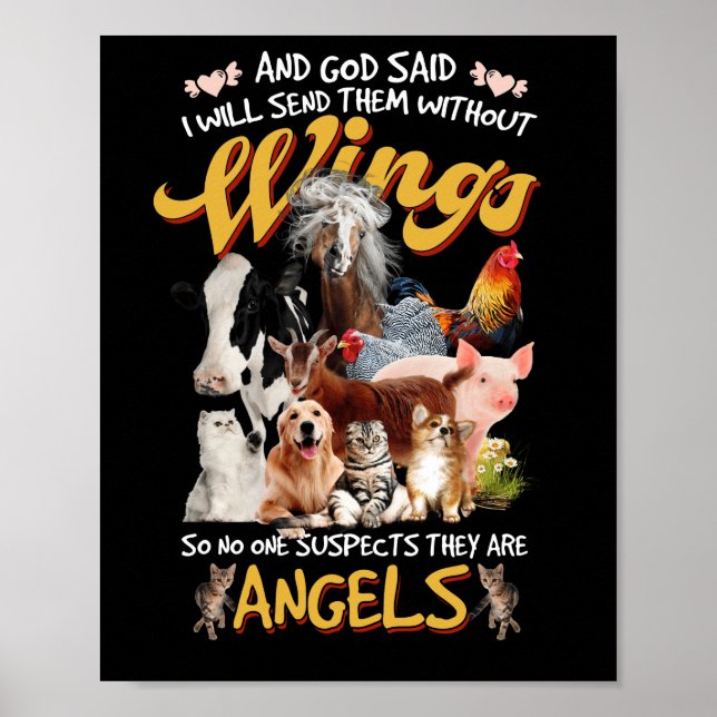 Poster Et Dieu A Dit Que Je Les Enverrai Sans Ailes (Devant)