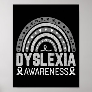 Poster Et Lisez Le Graphique De Sensibilisation À La Dysl