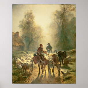 Poster Établissement pour le marché