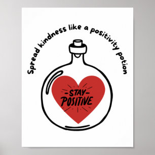 Poster Étaler La Génialité Comme Un Sticker À Potion Posi