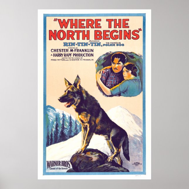 Poster Étanche En Rin - Le Début Du Nord (Devant)