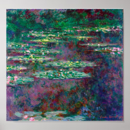Poster Etang Lily, Monet