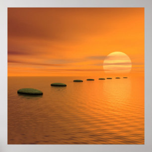 Poster Étapes au soleil