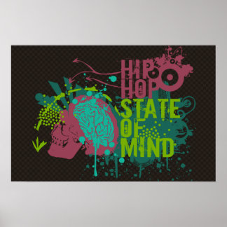 Poster État d'esprit Hip hop