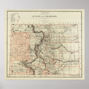 Poster État du Colorado