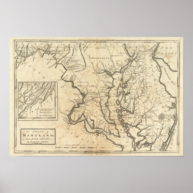 Poster État du Maryland 2 (Devant)