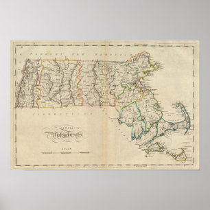 Poster État du Massachusetts 3