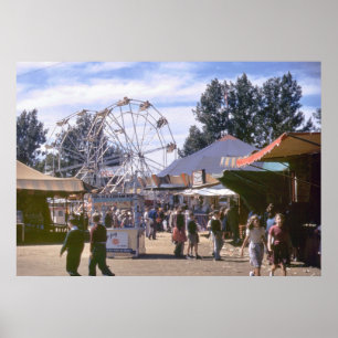 Poster État Fair, 1941 du Vermont