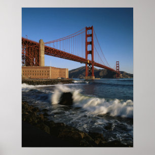Poster États-Unis, Californie, San Francisco, Golden Gate