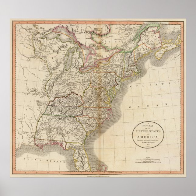 Poster États-Unis d'Amérique 8 (Devant)