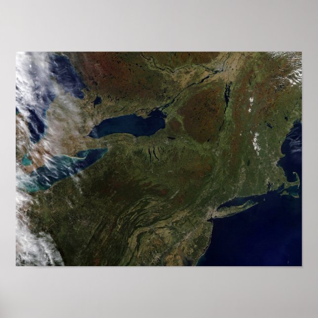 Poster États-Unis du nord-est (Devant)