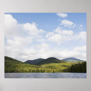 Poster États-Unis, État de New York, Adirondack Mountains