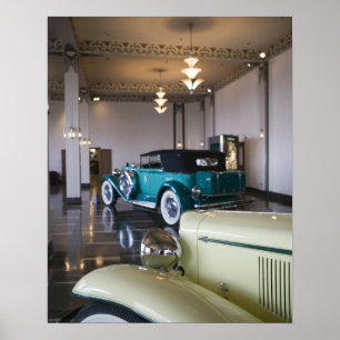 Poster États-Unis, Indiana, Auburn : Auburn, Cord, Duesen
