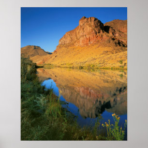 Poster États-Unis, Oregon, Canyon de la rivière Owyhee