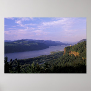 Poster États-Unis, Oregon, Columbia River Gorge National 