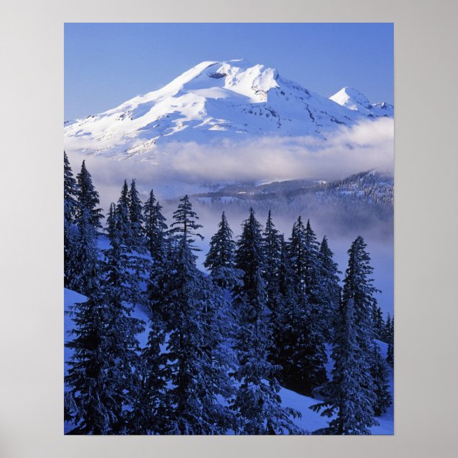 Poster États-Unis, Oregon, Deschutes National Forest, Sud (Devant)