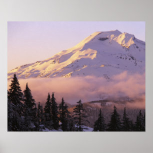 Poster États-Unis, Oregon, Forêt nationale de Deschutes