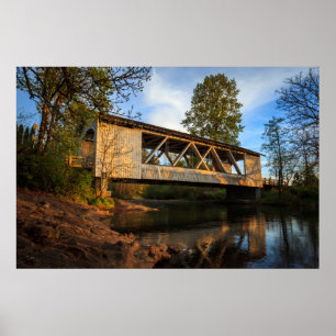 Poster États-Unis, Oregon, Scio, Larwood Wayside, Larwoo