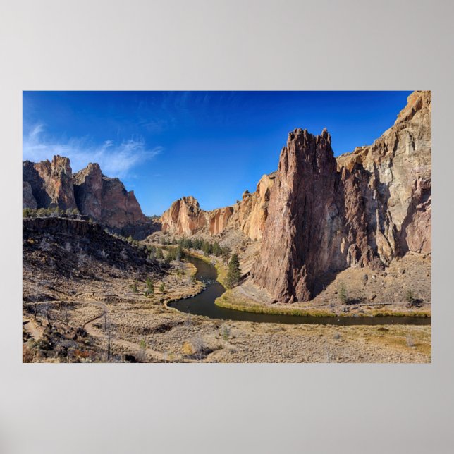 Poster États-Unis, Oregon, Smith Rock State Park (Devant)