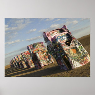 Poster États-Unis, TEXAS, région de Panhandle, Amarillo :