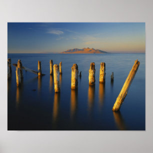 Poster États-Unis, Utah, Grand Bassin, Saltair, Grand Lac