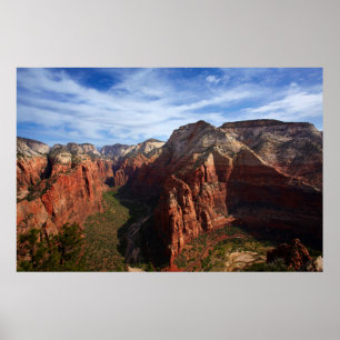 Poster États-Unis, Utah, parc national de Zion