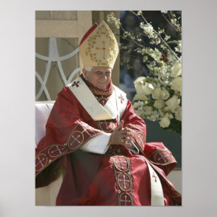 Poster États-Unis, Washington, D.C. Le pape Benoît xvi