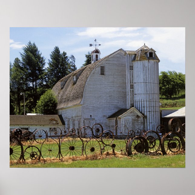 Poster États-Unis, Washington, Pullman, grange (Devant)